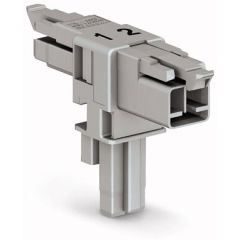 WAGO WINSTA® MINI 890 Series T-Distribution Connector 2 Pole for 'Flying Leads' - 890-1701