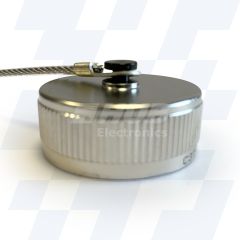C37-558-81WR - EMCA Receptacle Cap, MIL-DTL-38999 Series III, Stainless Steel Passivated Plating, Shell Size 23