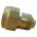 Side view of EMCA Connector Solutions RJ45 CAT6A Plug Connector in Marine Bronze finish