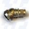 A37-524-3108KN - EMCA 45 Degree Screened Adaptor, MIL-DTL-38999 Series III, Stainless Steel Passivated, Shell Size 13