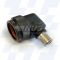 A37-525-8J14KN - EMCA 90 Degree Screened Adaptor, MIL-DTL-38999 Series III, Black Hybrid, Shell Size 23