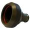 Front view of EMCA Straight Screened Adaptor in Olive Drab Cadmium finish (Part Number: A37-526-3606KN)