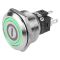 82-6151.1134.B001 - EAO Pushbutton, Series 82, Silver